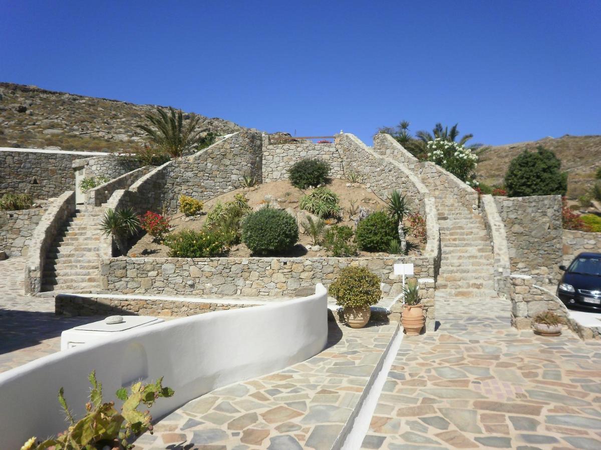 Yalos Mykonos Ornos Pouli Private Apartments W Shared Swimming Pool Mykonos Town Zewnętrze zdjęcie