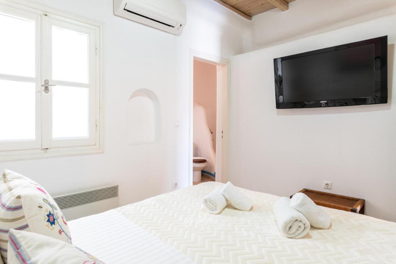 Yalos Mykonos Ornos Pouli Private Apartments W Shared Swimming Pool Mykonos Town Zewnętrze zdjęcie