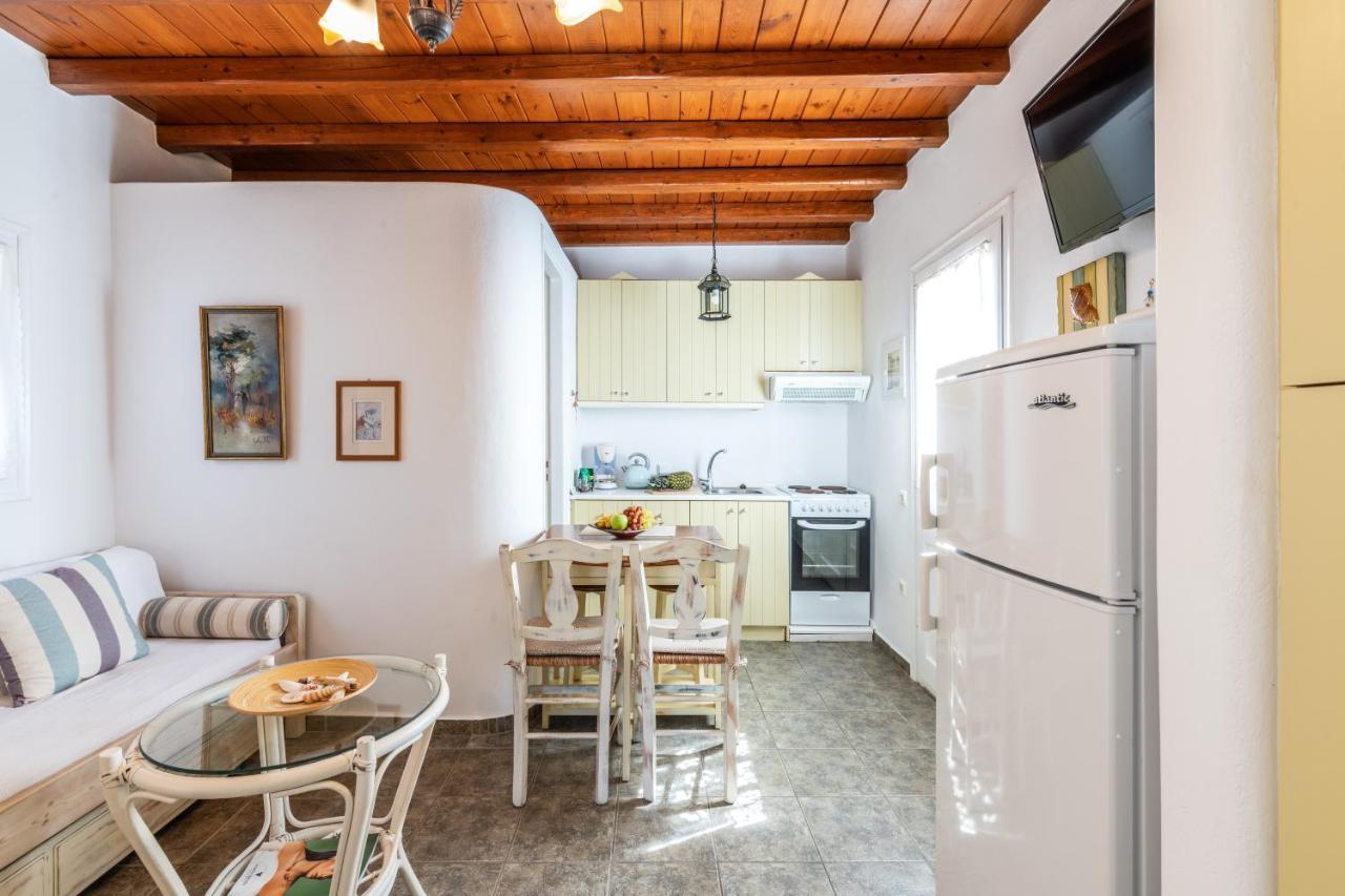 Yalos Mykonos Ornos Pouli Private Apartments W Shared Swimming Pool Mykonos Town Zewnętrze zdjęcie