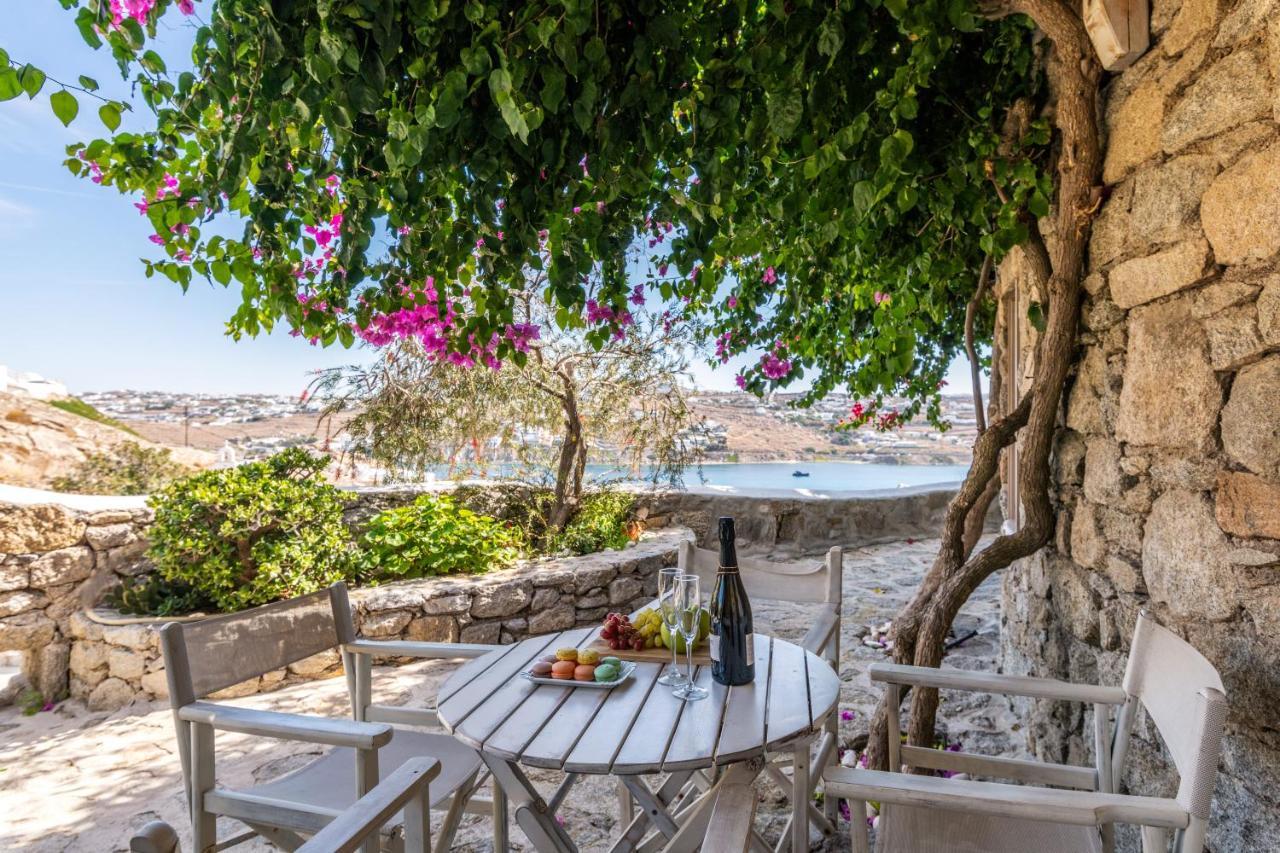 Yalos Mykonos Ornos Pouli Private Apartments W Shared Swimming Pool Mykonos Town Zewnętrze zdjęcie