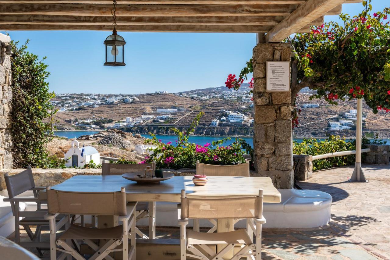 Yalos Mykonos Ornos Pouli Private Apartments W Shared Swimming Pool Mykonos Town Zewnętrze zdjęcie
