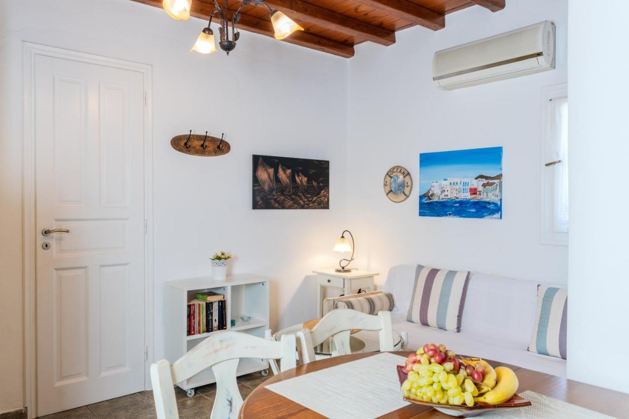 Yalos Mykonos Ornos Pouli Private Apartments W Shared Swimming Pool Mykonos Town Zewnętrze zdjęcie