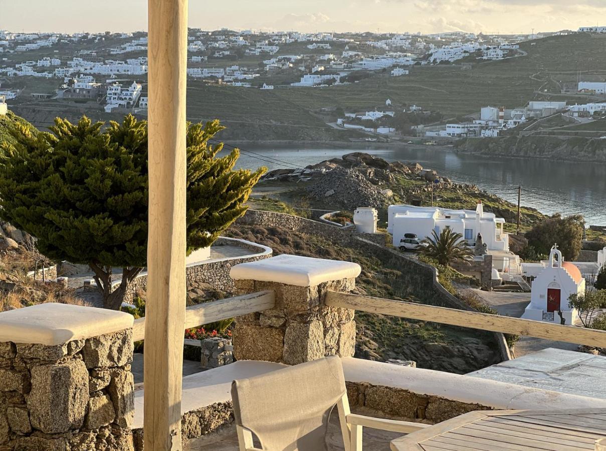 Yalos Mykonos Ornos Pouli Private Apartments W Shared Swimming Pool Mykonos Town Zewnętrze zdjęcie